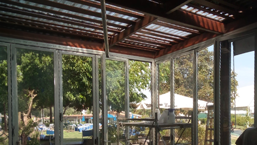 Bonifica post incendio di un Circolo Tennis 